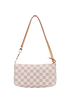 Pochette Accessories, &pound;650, Handbags, White, Canvas, Back view